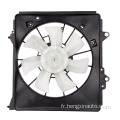 1680008930 ventilateur de refroidissement du radiateur avant Honda